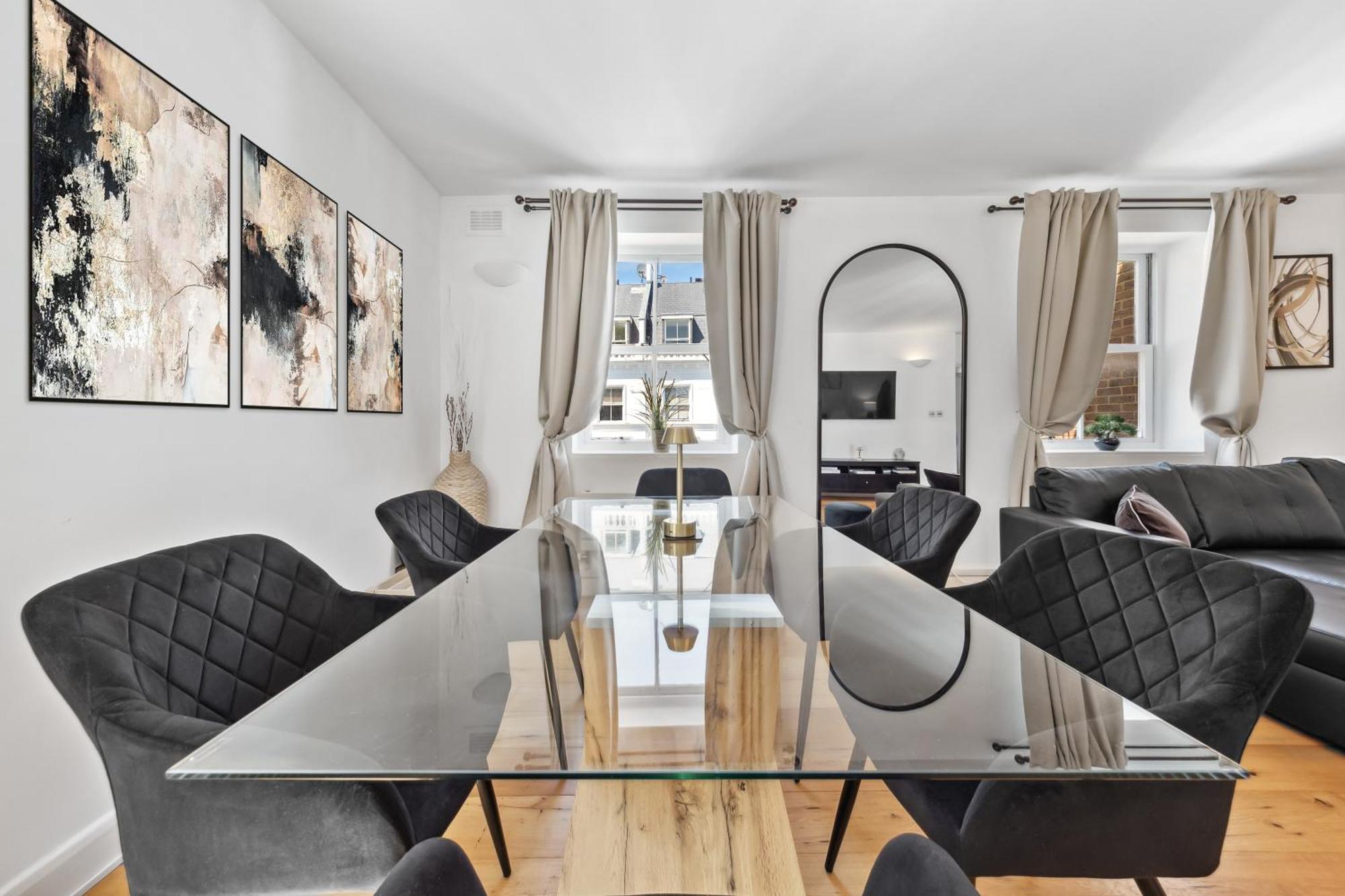 Charming Apartment By Hyde Park London Kültér fotó